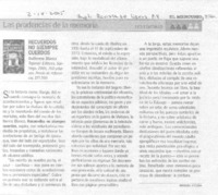 Recuerdos no siempre cuerdos