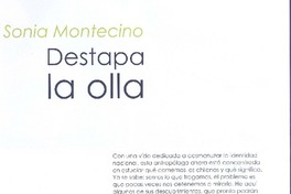 Sonia Montecino destapa la olla