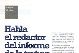 Habla el redactor del informe de la tortura [entrevista]