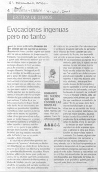 Evocaciones ingenuas pero no tanto.