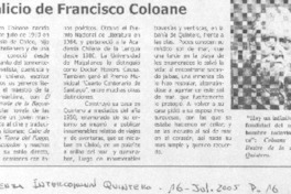 Natalicio de Francisco Coloane.