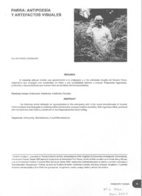 Parra: antipoesía y artefactos visuales.