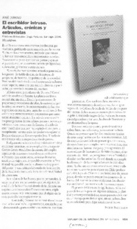 El escribidor intruso