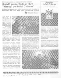 Quedó presentado el libro "Manual del infiel chileno"