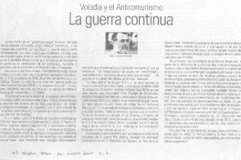 La Guerra continua.