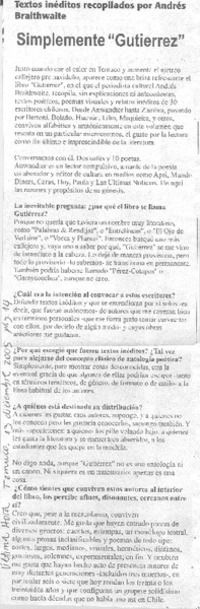 Simplemente "Gutiérrez"