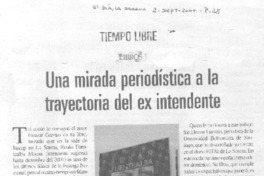 Una Mirada periodística a la trayectoria del ex intendente.
