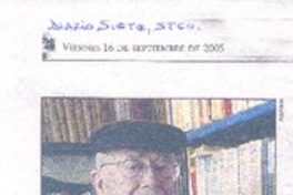 Gonzalo Rojas inicia su carrera al Nobel.