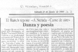 Danza y poesía.