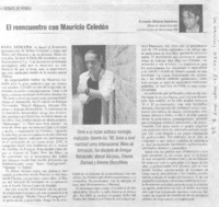 El Reencuentro con Mauricio Celedón.