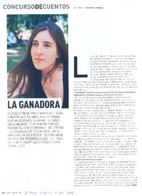 La ganadora [entrevista]