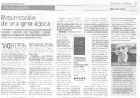 Resurrección de una gran época