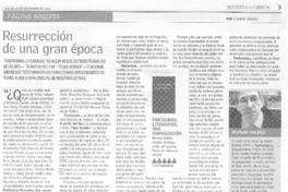 Resurrección de una gran época