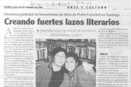 Creando fuertes lazos literarios.