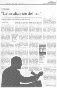 La banalización del mal