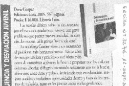 Delincuencia y desviación juvenil.