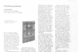 Penúltimas palabras