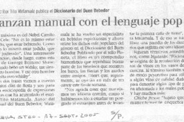 Lanzan manual con el lenguaje pop de los bares.