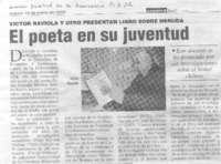 El Poeta en su juventud.