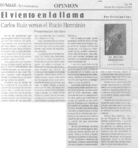 Carlos Ruiz versus el Rucio Herminio.