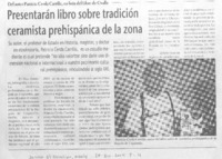 Presentarán libro sobre tradición ceramista prehispánica de la zona