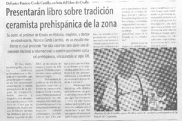 Presentarán libro sobre tradición ceramista prehispánica de la zona