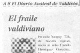 El fraile valdiviano