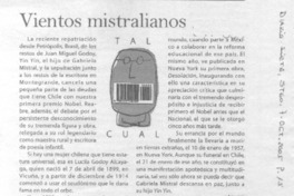 Vientos mistralianos