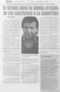 El Ultimo libro de Rivera Letelier: de las salitreras a la carretera.