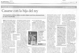 Casarse con la hija del rey