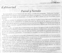 Parral y Neruda