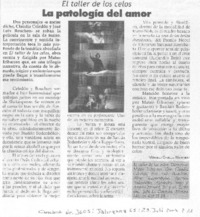 La patología del amor