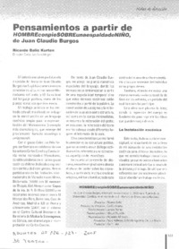 Pensamientos a partir de Hombreconpiesobreunaespaldadeniño.