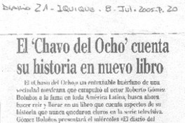 El "Chavo del ocho" cuenta su historia en nuevo libro.