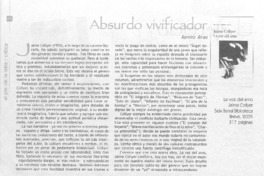 Absurdo vivificador.