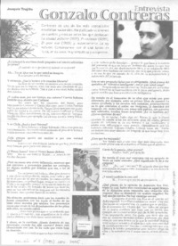 Gonzalo Contreras (entrevistas)