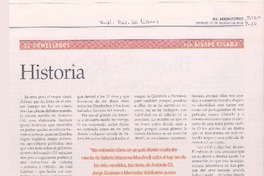 El comelibros : historia