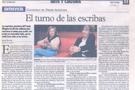 El Turno de las escribas.