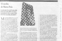 El Escriba de Marco Polo.