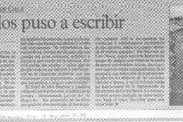 En comuna pobre de Chile : un río los puso a escribir