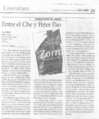 Entre el Che y Peter Pan.