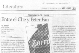 Entre el Che y Peter Pan.