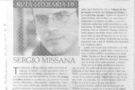 Ruta literaria de Sergio Missana