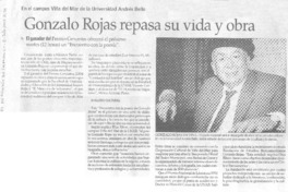 Gonzalo Rojas repasa su vida y obra