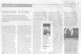 Sobrevivir al éxito