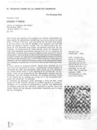 El pequeño diario de un escritor aburrido