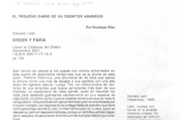 El pequeño diario de un escritor aburrido