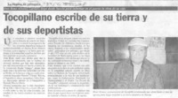 Tocopillano escribe de su tierra y de sus deportistas