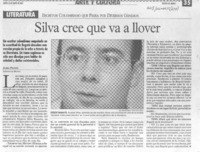 Escritor colombiano que pasea por diversos generos : Silva cree que va a llover [entrevista]