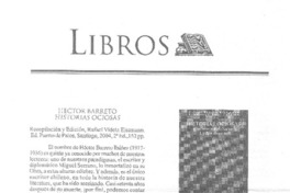 Héctor Barreto : Historias ociosas